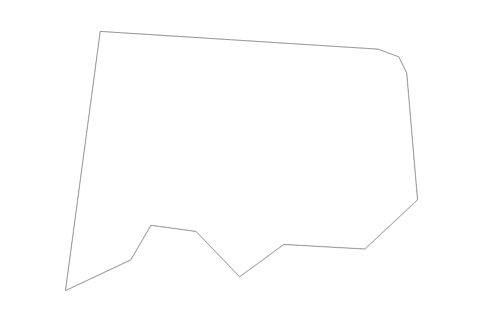Mapa de Coventry, United Kingdom de tipo contorno para Europa, con contorno con límites limpios.