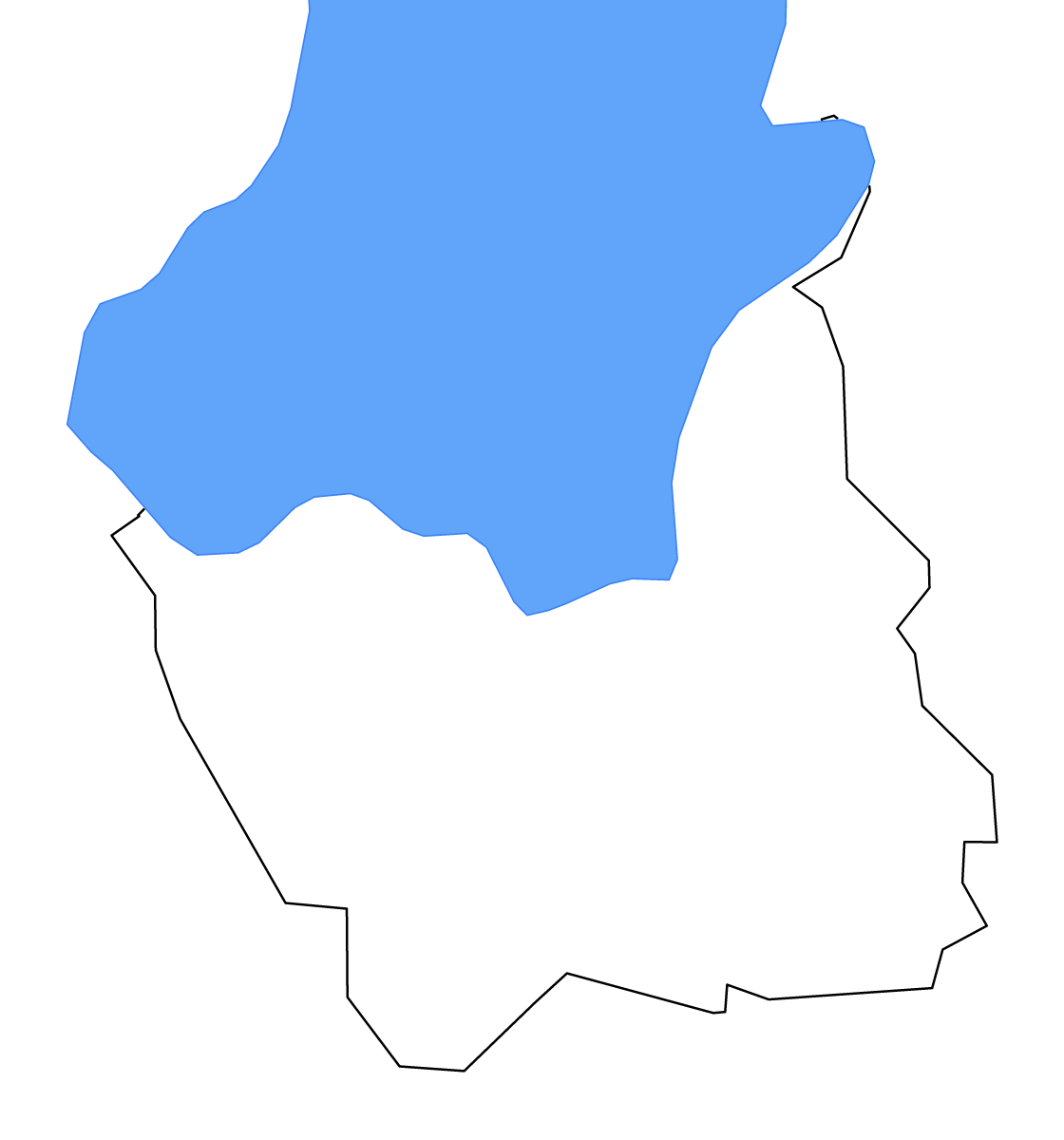 Mapa de contorno de Craigavon, United Kingdom con lagos y ríos.