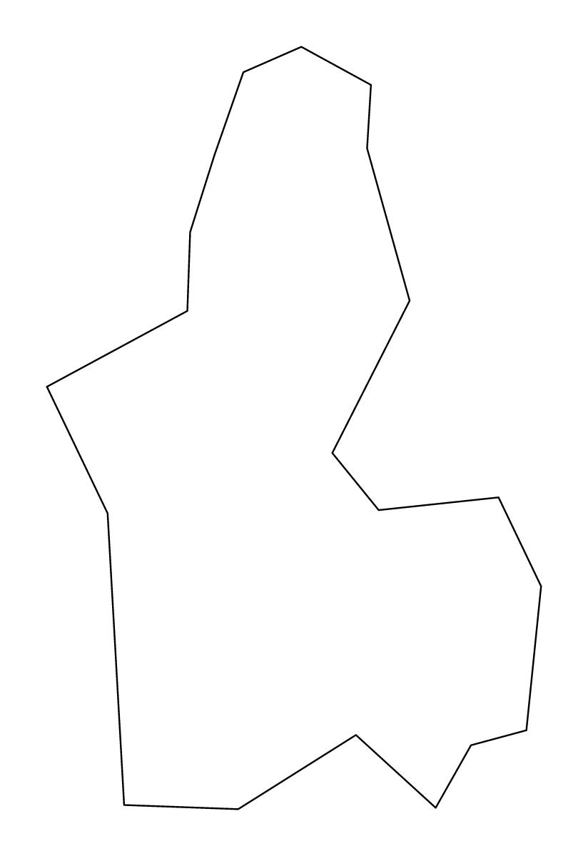 Mapa de contorno de Dudley, United Kingdom.