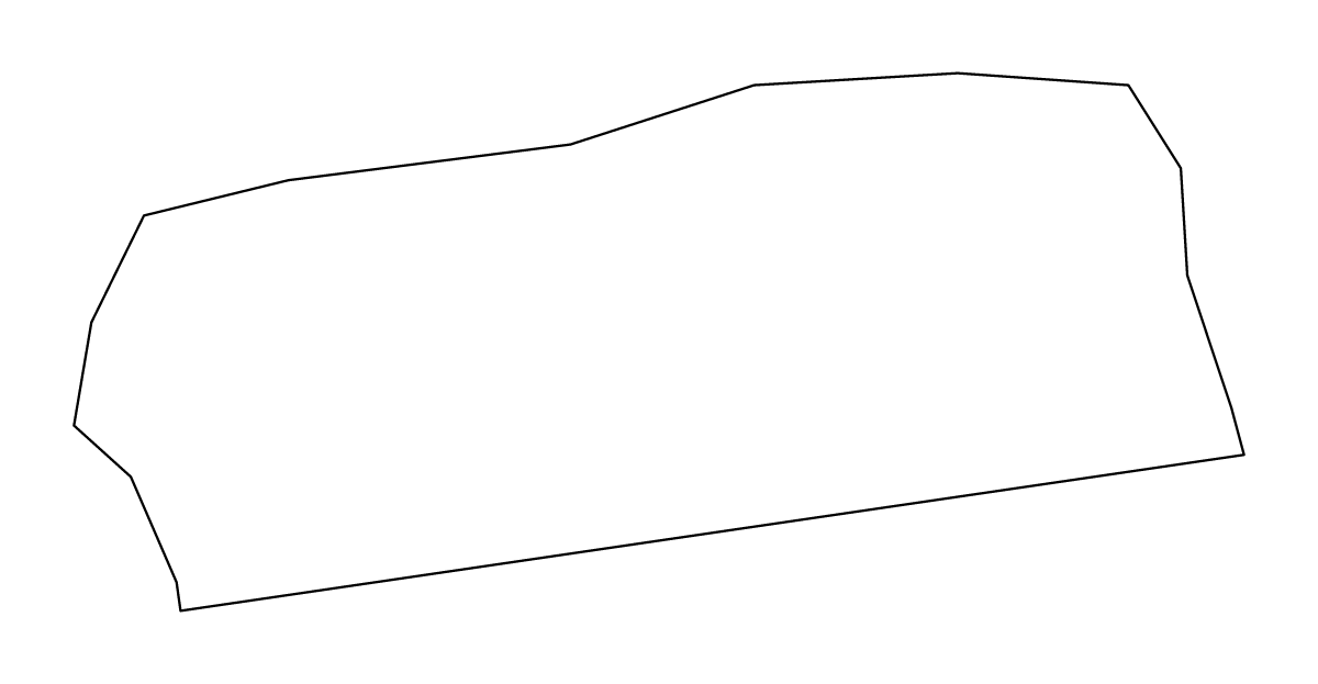 Outline map of Dundee Unitary District (city), United Kingdom.