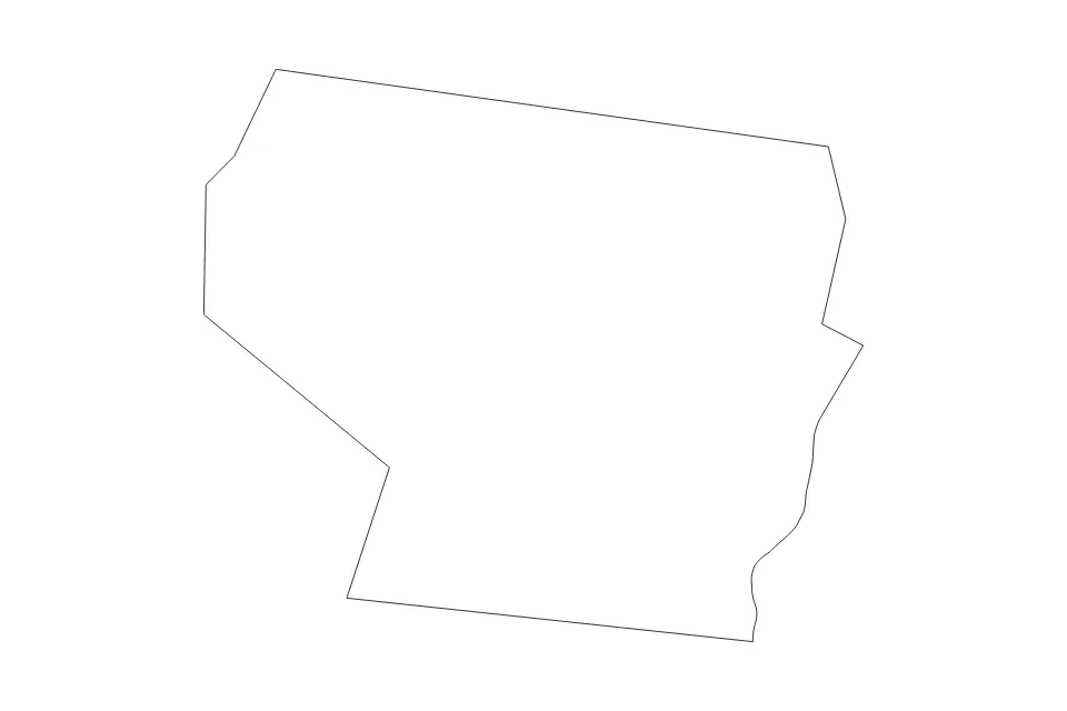 Aperçu de la carte de contour de Enfield