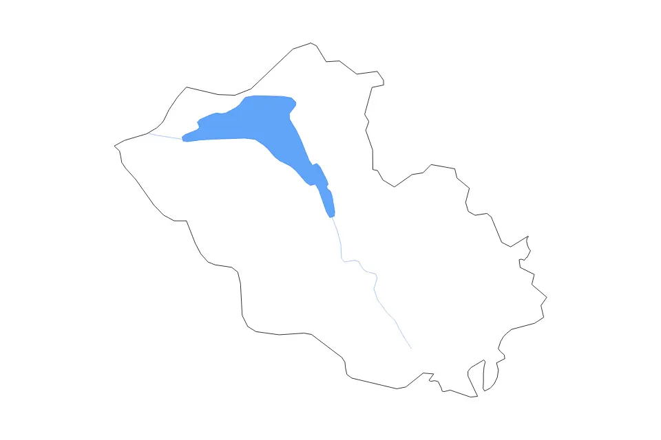 Aperçu de la carte de contour de Fermanagh