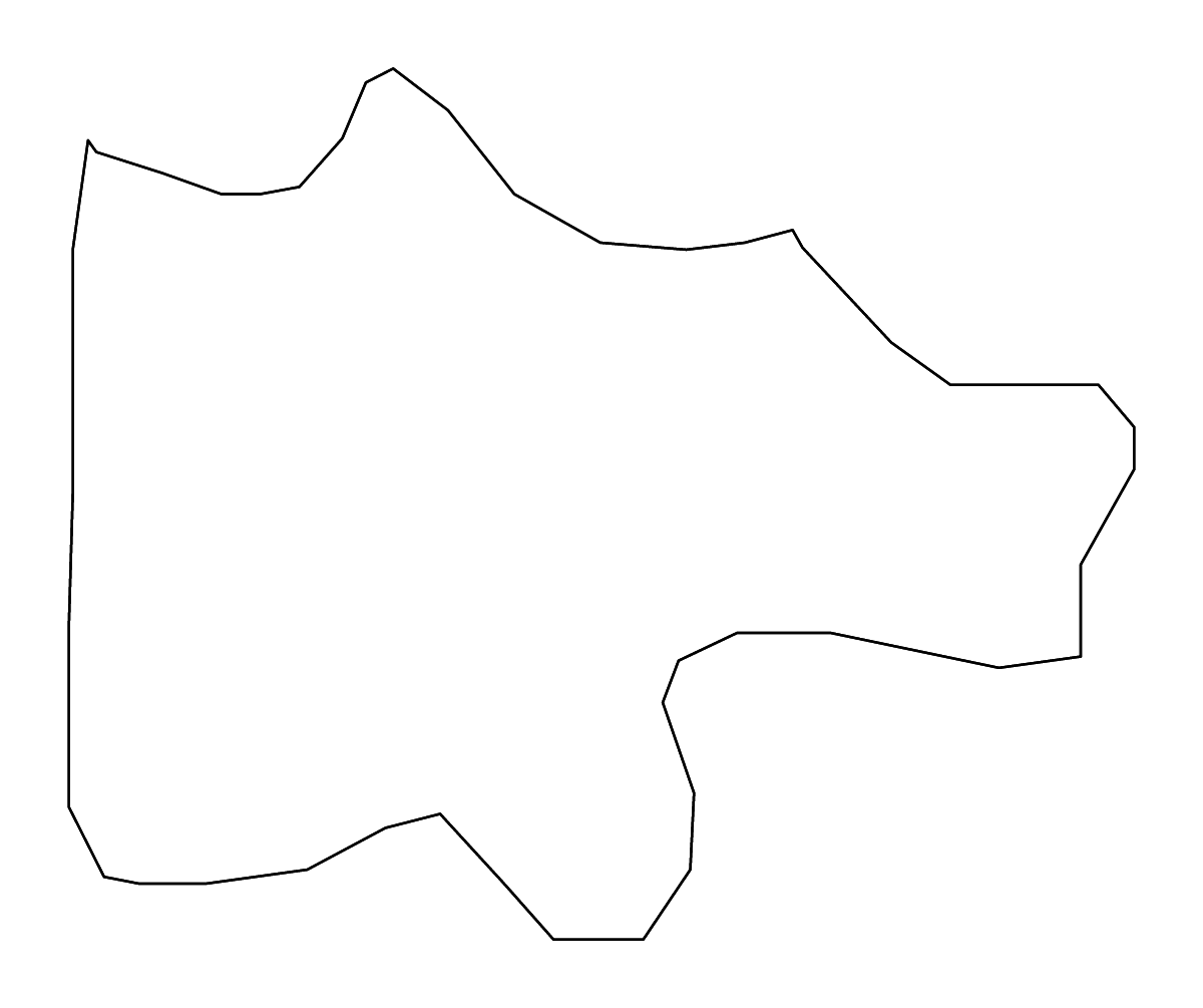 Outline map of Glasgow Unitary District (city), United Kingdom with rivers.