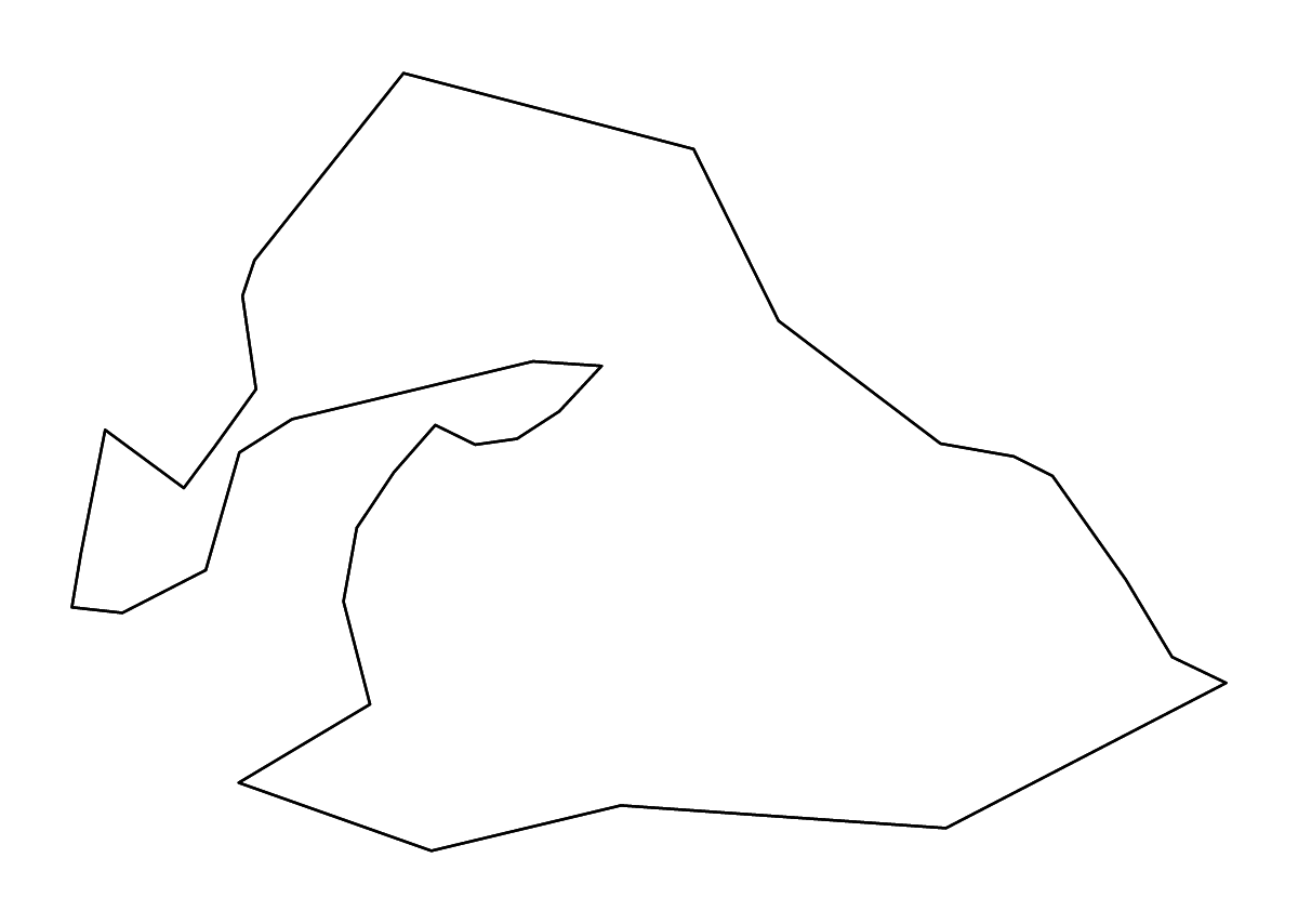 Outline map of Halton Unitary Authority, United Kingdom with rivers.