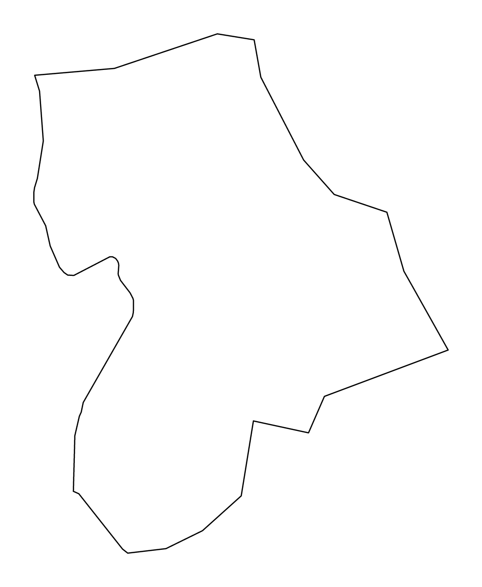 Mapa de contorno de Havering, United Kingdom.
