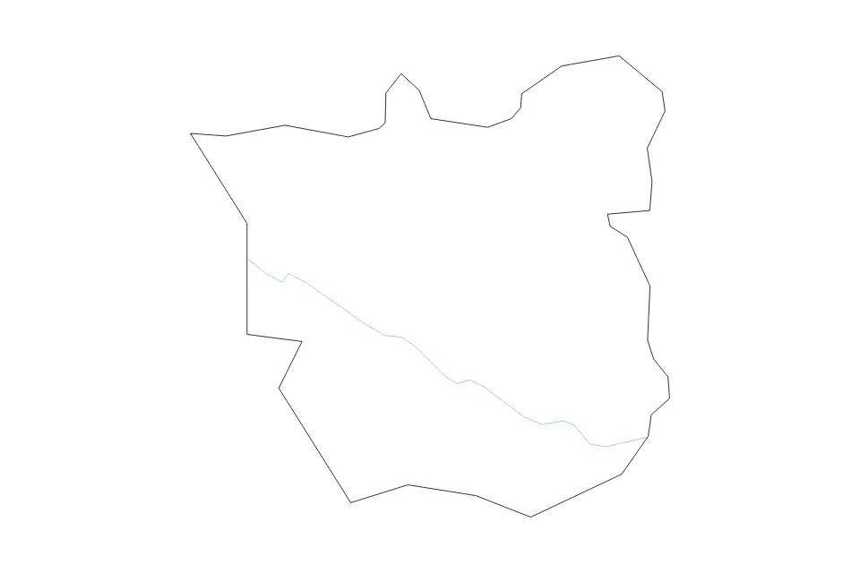 Carte de Leeds, United Kingdom de type contour et rivières pour Europe, montrant contour et rivières avec des limites nettes.