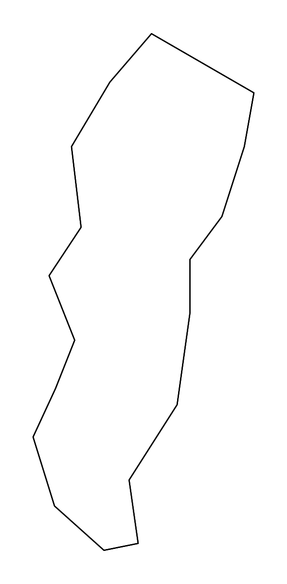 Mapa de contorno de Manchester, United Kingdom con ríos.