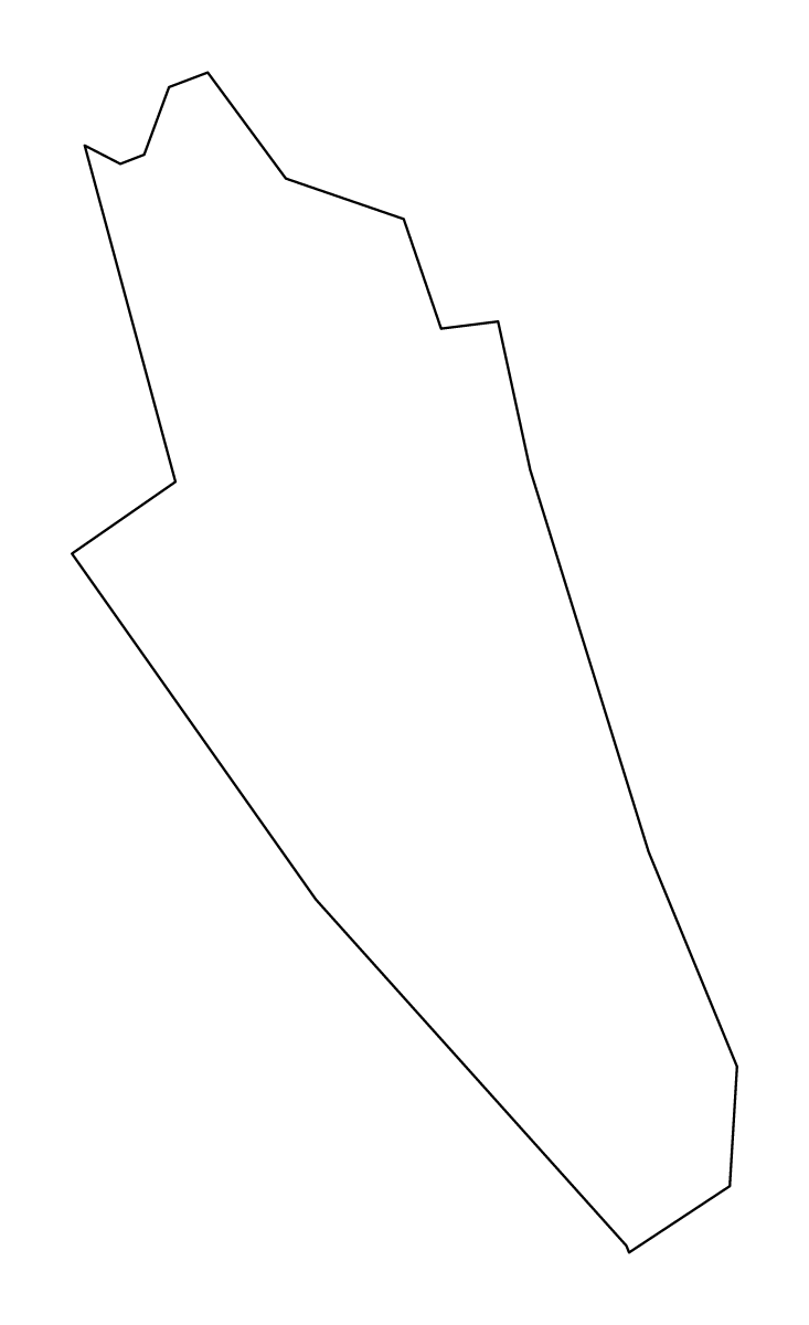 Carte de contour de Merthyr Tydfil, United Kingdom.