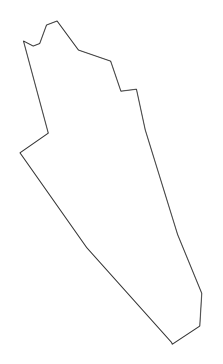 Mapa de contorno de Merthyr Tydfil, United Kingdom.