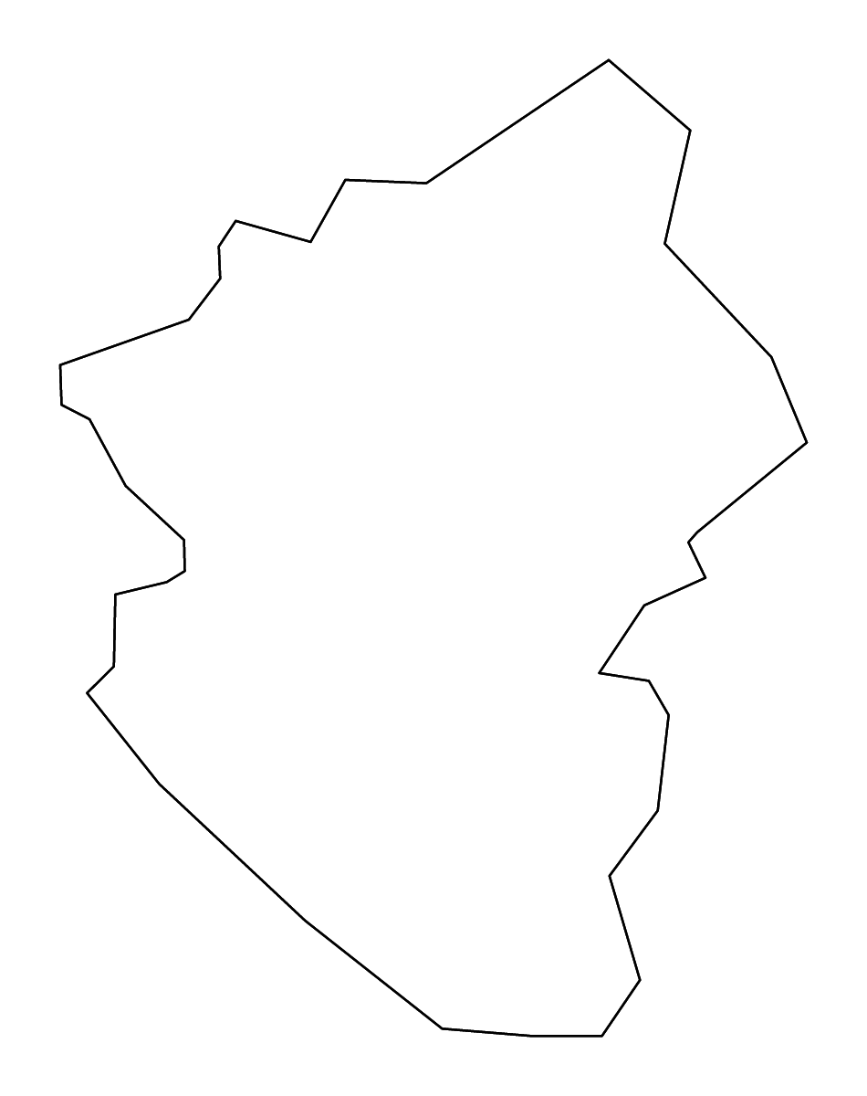 Carte de contour de Milton Keynes, United Kingdom avec rivières.