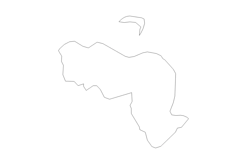 Mapa de Moyle, United Kingdom de tipo contorno para Europa, con contorno con límites limpios.