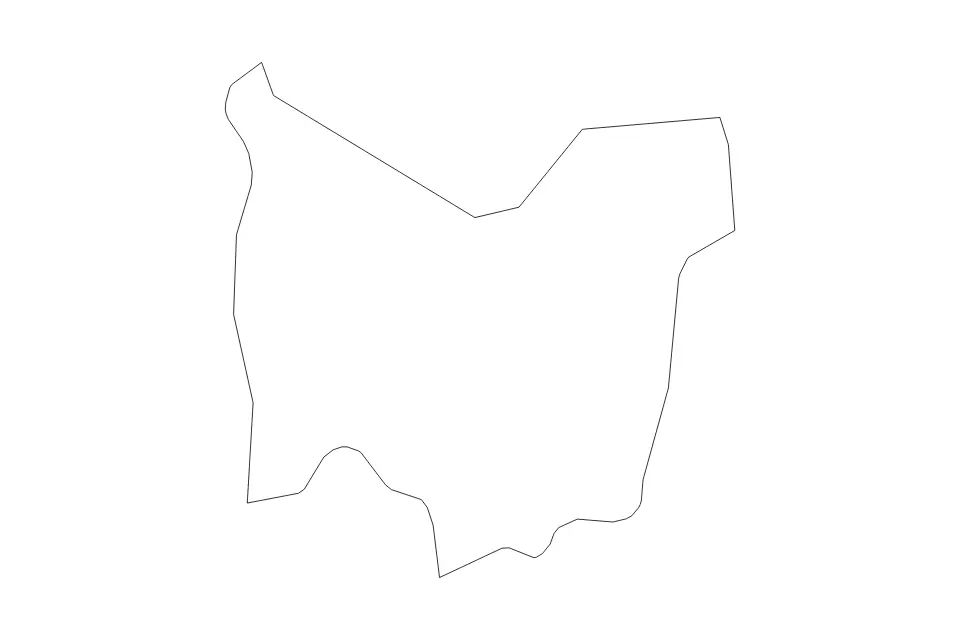 Carte de Redbridge, United Kingdom de type contour pour Europe, montrant contour avec des limites nettes.