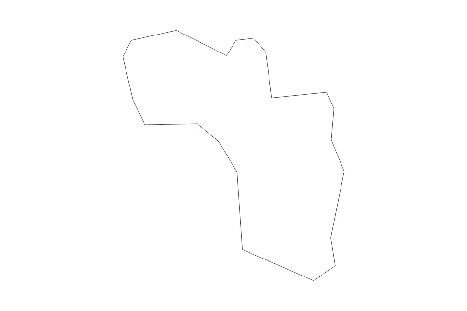 Mapa de Slough, United Kingdom de tipo contorno para Europa, con contorno con límites limpios.