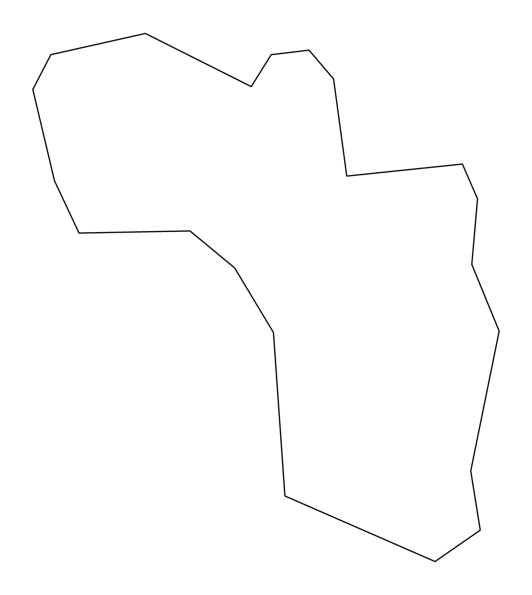 Mapa de contorno de Slough, United Kingdom.