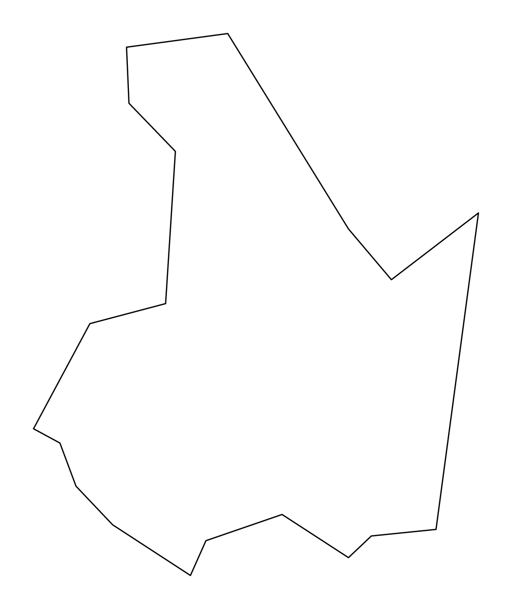 Carte de contour de Solihull, United Kingdom.