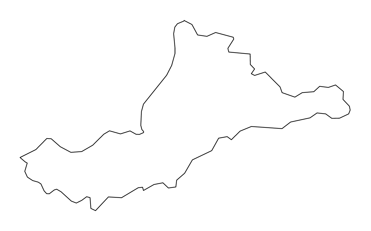 Mapa de contorno de Strabane, United Kingdom.