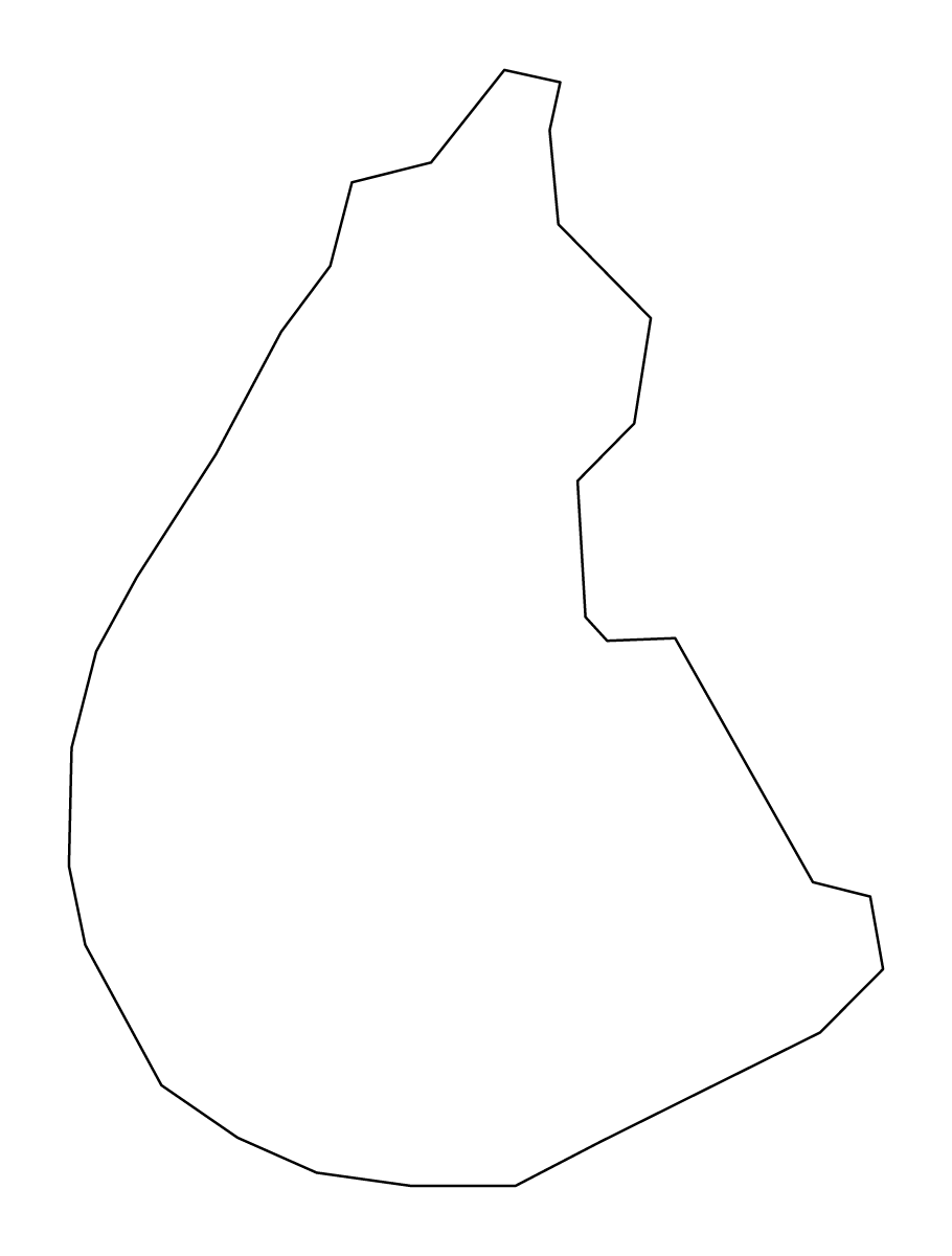 Mapa de contorno de Swindon, United Kingdom.