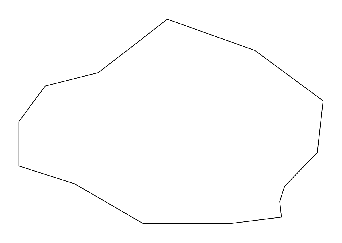 Mapa de contorno de Tameside, United Kingdom.