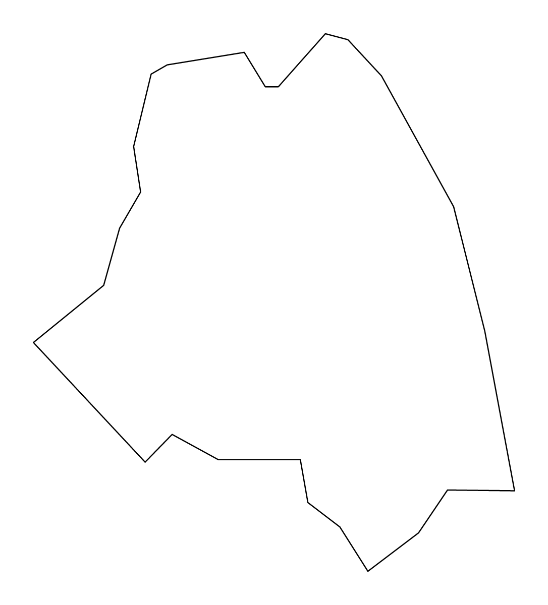 Mapa de contorno de Wigan, United Kingdom.