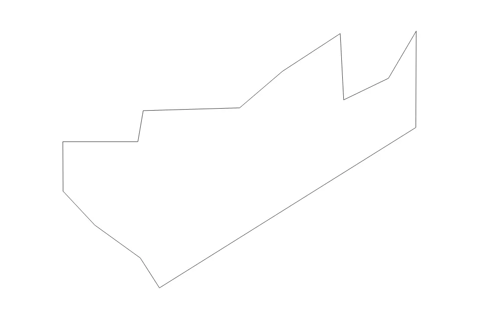 Vista previa del mapa de contorno de Blowing Point