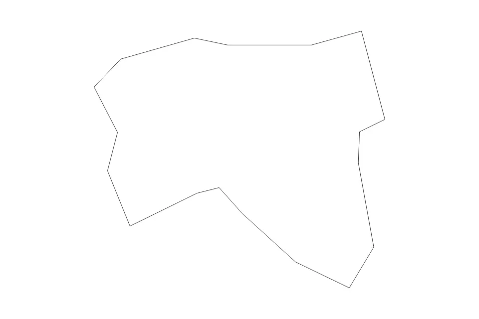 Mapa de Saint Paul, Antigua And Barbuda de tipo contorno para América del Norte, con contorno con límites limpios.