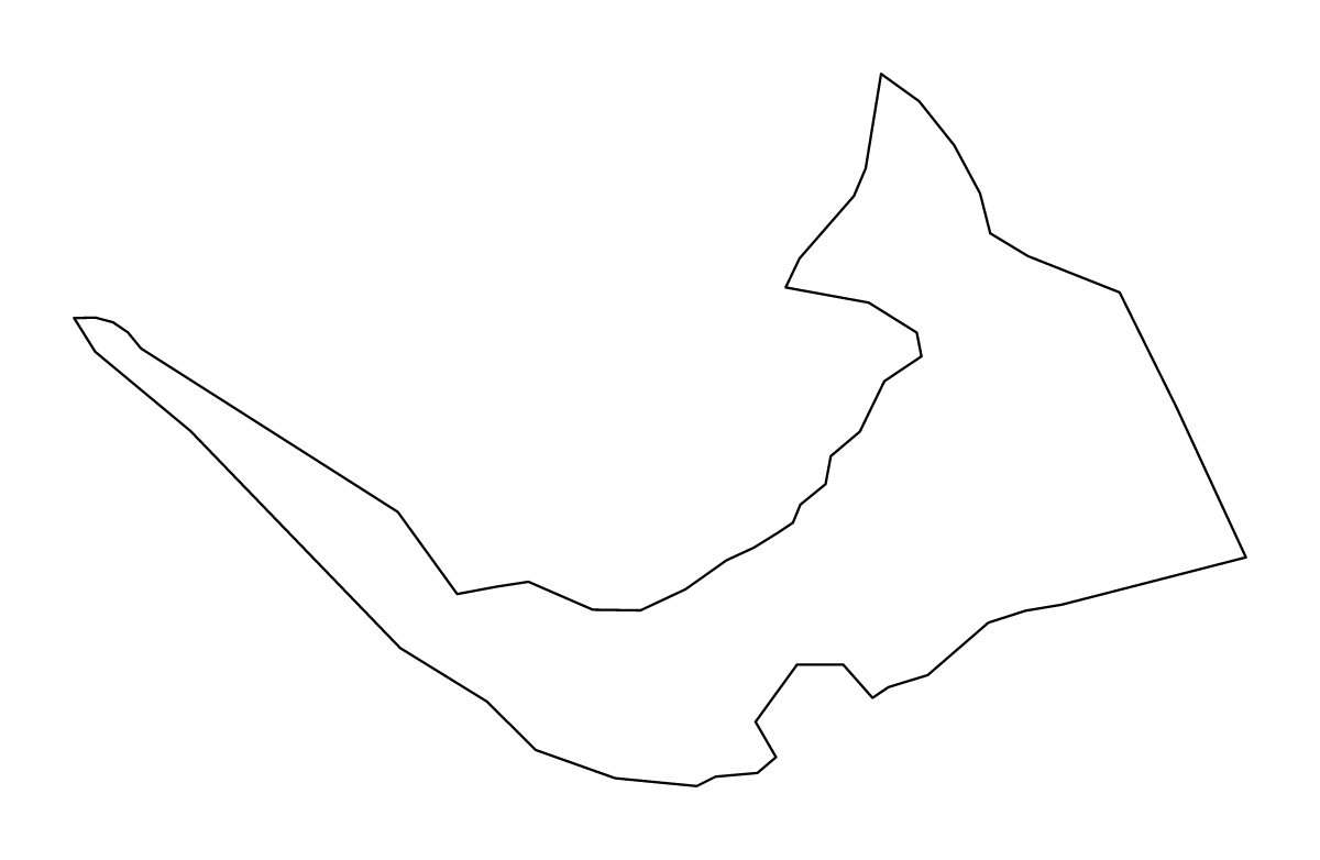 Mapa de contorno de West Grand Bahama, Bahamas.