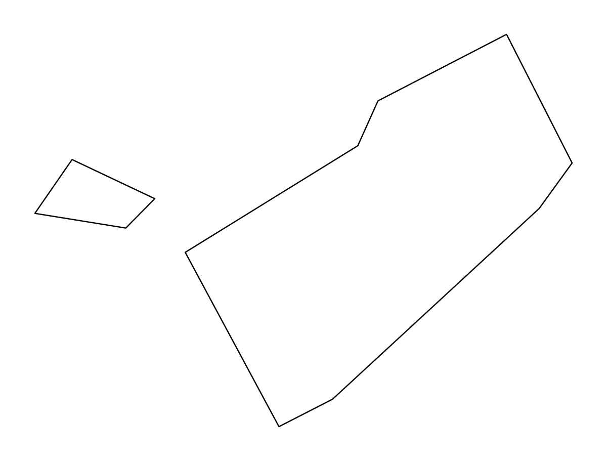 Mapa de contorno de Paget Parish, Bermuda.