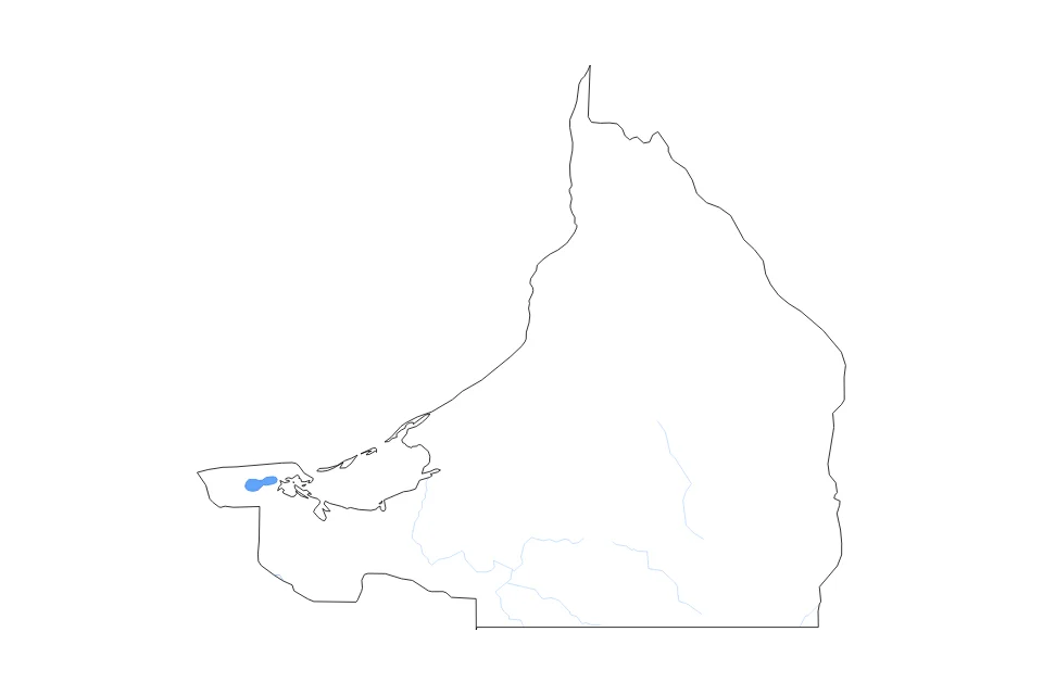 Aperçu de la carte de contour de Campeche