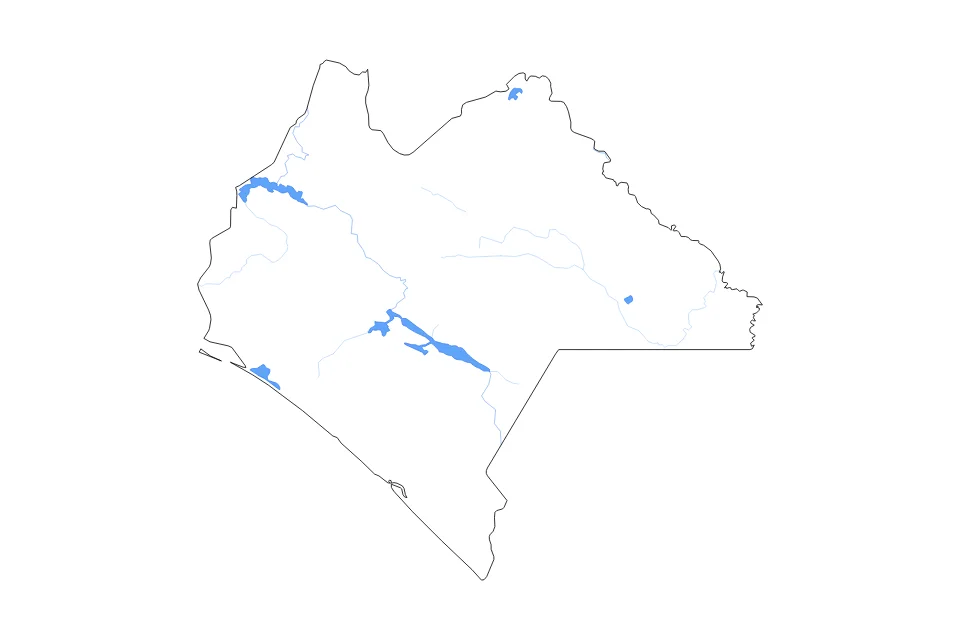 Aperçu de la carte de contour de Chiapas