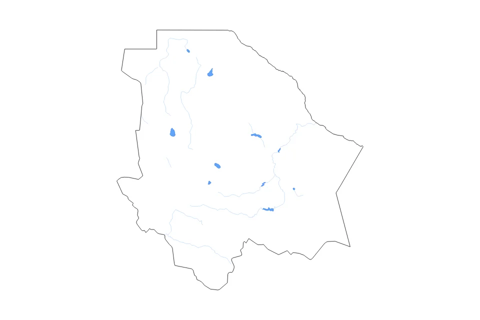 Aperçu de la carte de contour de Chihuahua