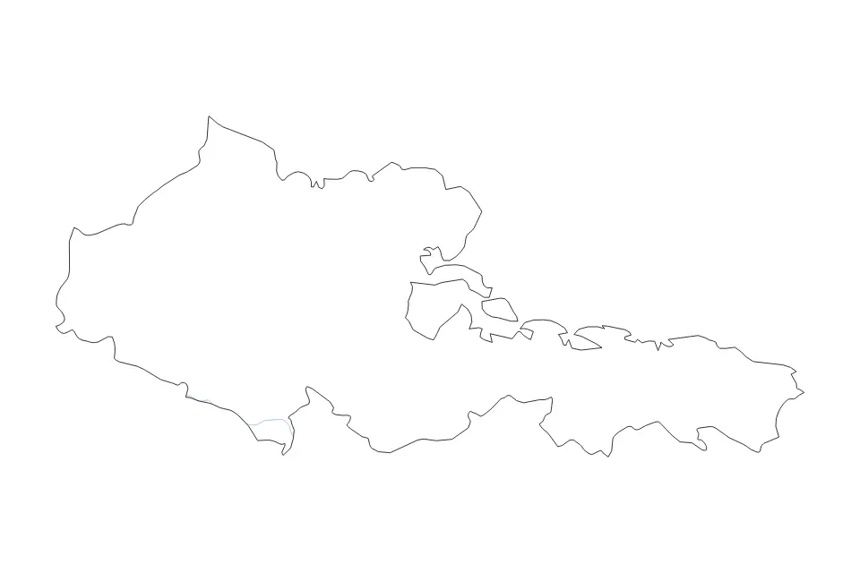 Aperçu de la carte de contour de Holguín