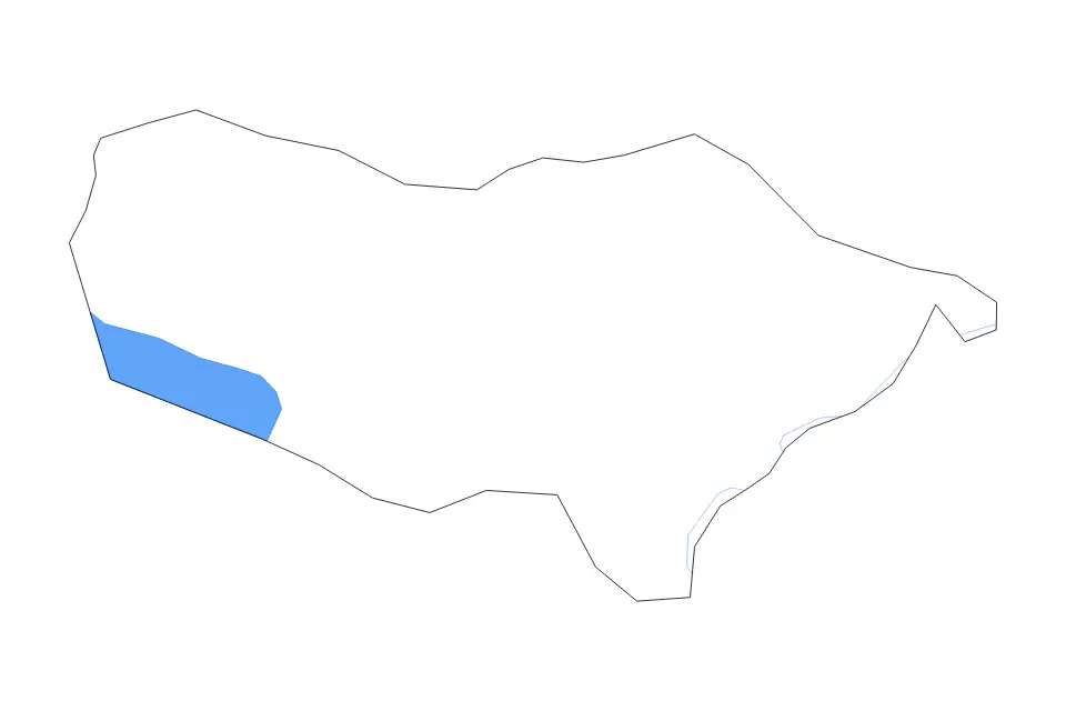 Baoruco outline map preview