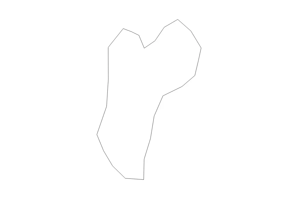 Aperçu de la carte de contour de Hermanas Mirabal