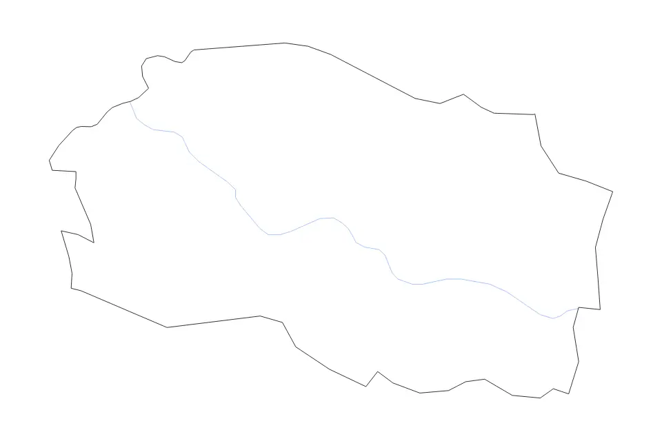 Mapa de Monte Cristi, Dominican Republic de tipo contorno y ríos para América del Norte, con contorno y ríos con límites limpios.