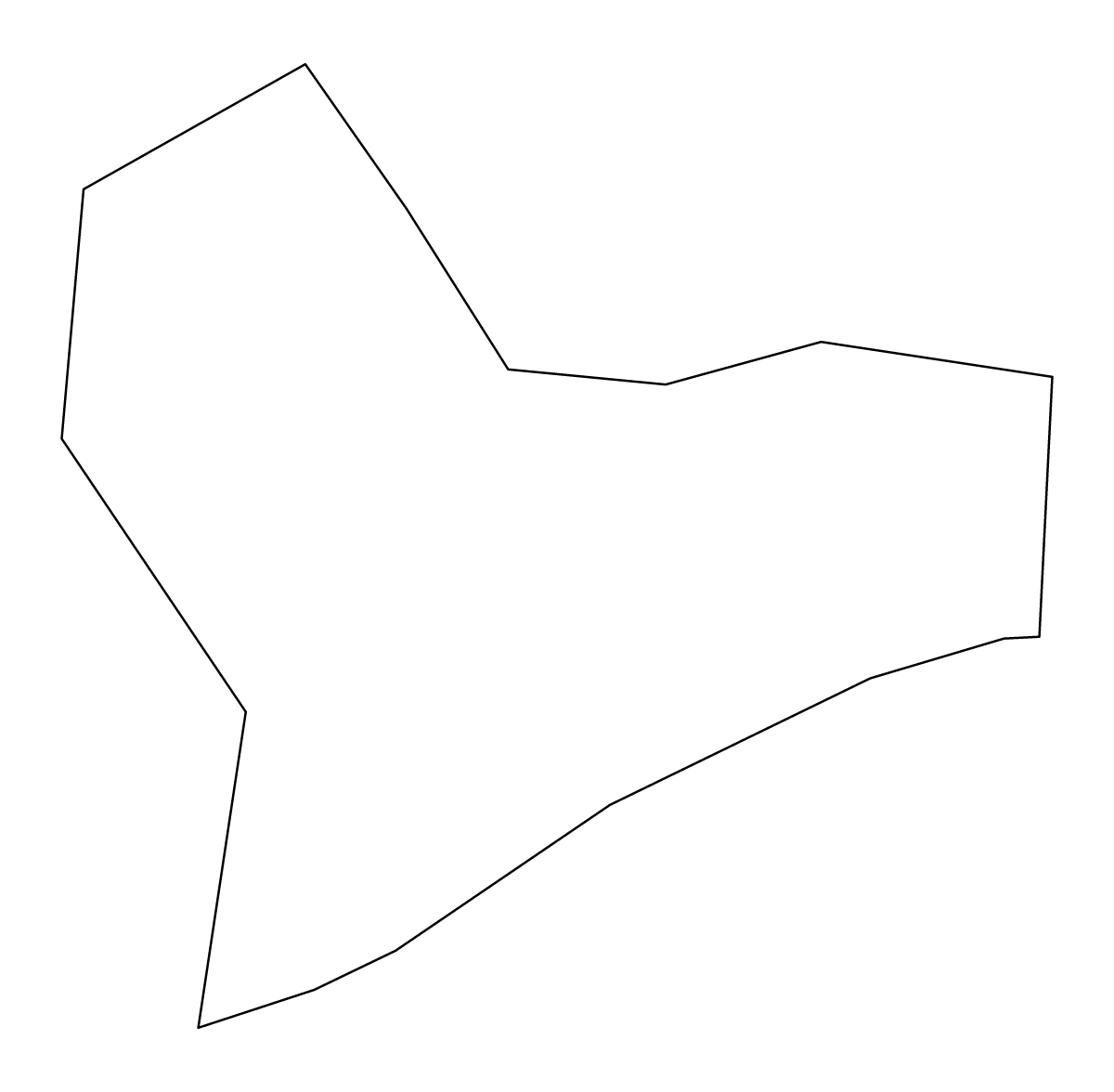 Mapa de contorno de Nacional, Dominican Republic.