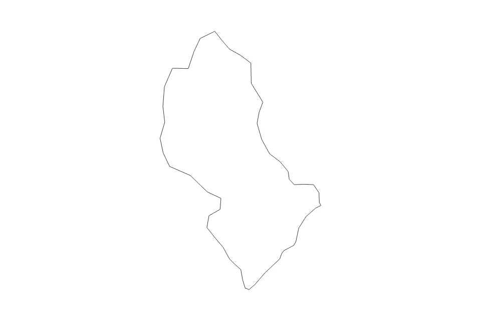 Mapa de San Cristóbal, Dominican Republic de tipo contorno para América del Norte, con contorno con límites limpios.