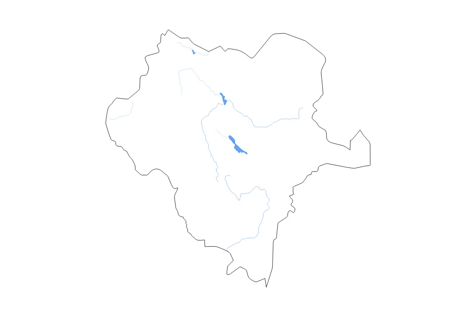 Aperçu de la carte de contour de Durango