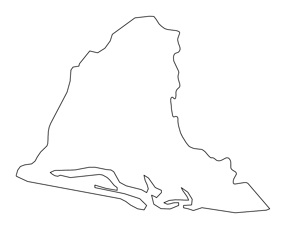 Mapa de contorno de Usulután, El Salvador con ríos.