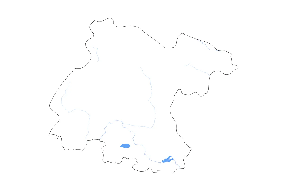 Aperçu de la carte de contour de Guanajuato