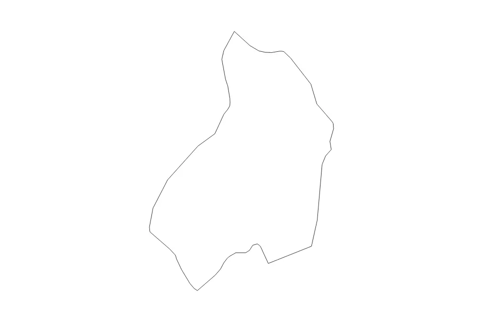 Mapa de Sacatepéquez, Guatemala de tipo contorno para América del Norte, con contorno con límites limpios.