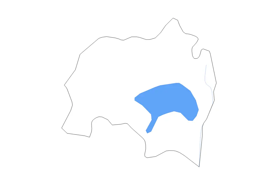 Mapa de Sololá, Guatemala de tipo contorno, lagos y ríos para América del Norte, con contorno, lagos y ríos con elementos de agua como Lago de Atitlán.
