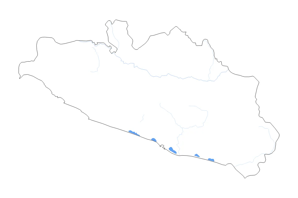 Aperçu de la carte de contour de Guerrero