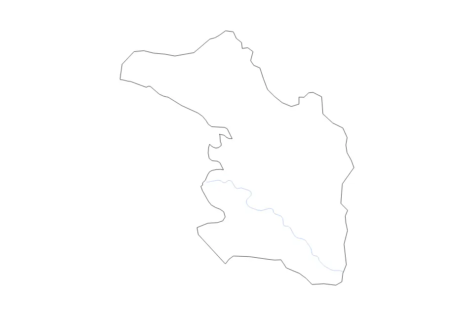 Vista previa del mapa de contorno de Artibonite