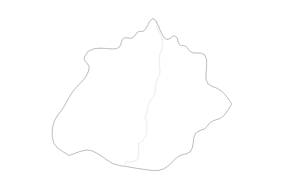 Aguascalientes outline map preview
