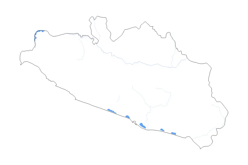 Aperçu de la carte de contour de Guerrero