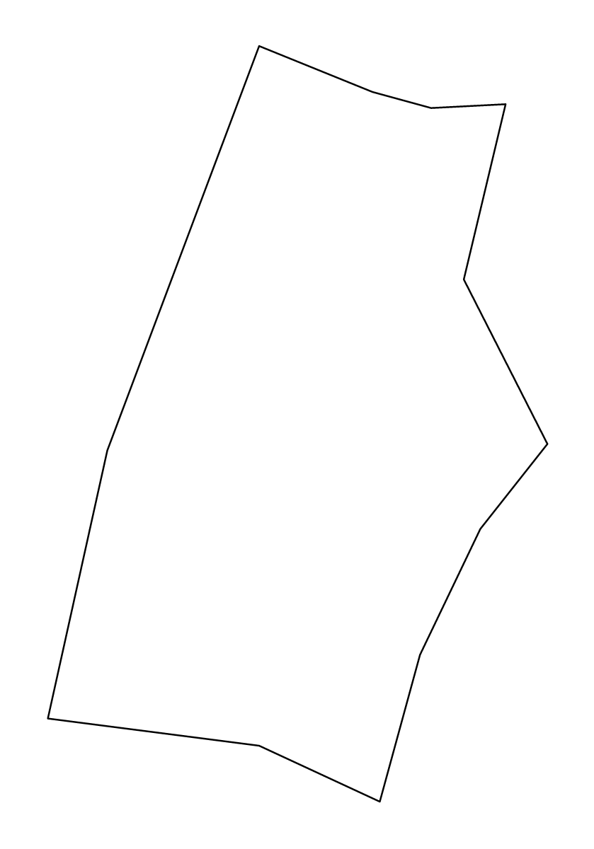 Mapa de contorno de Saint Peter, Montserrat.