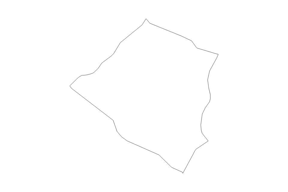 Mapa de Carazo, Nicaragua de tipo contorno para América del Norte, con contorno con límites limpios.