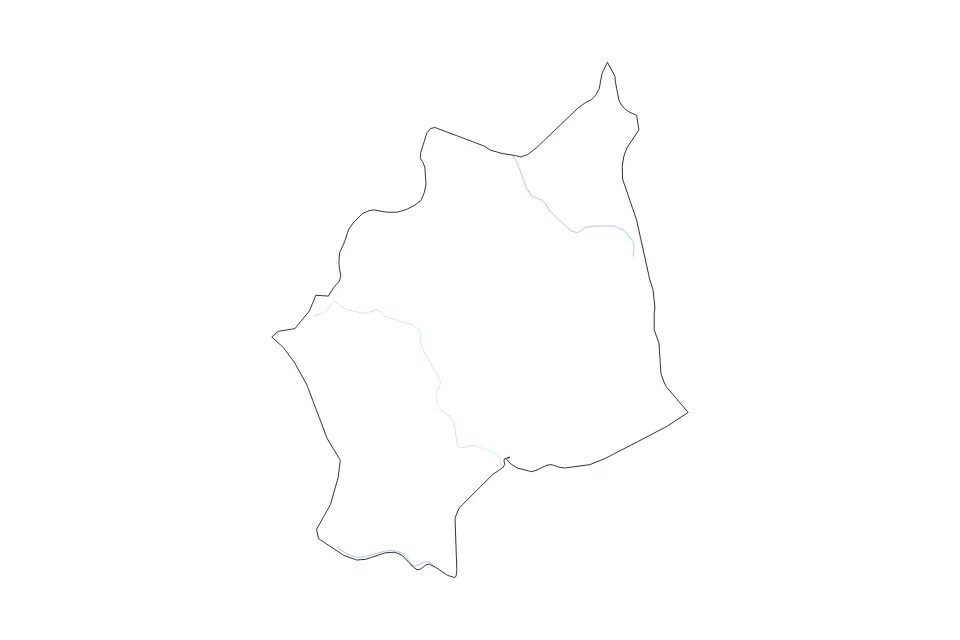 Carte de Coclé, Panama de type contour et rivières pour Amérique du Nord, montrant contour et rivières avec des limites nettes.