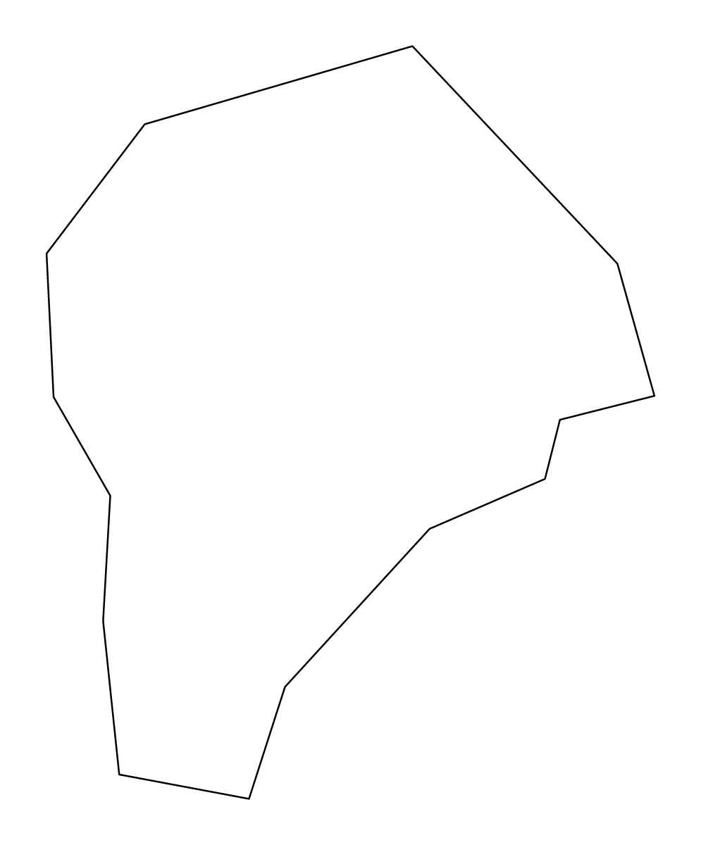Mapa de contorno de Aguadilla, Puerto Rico.
