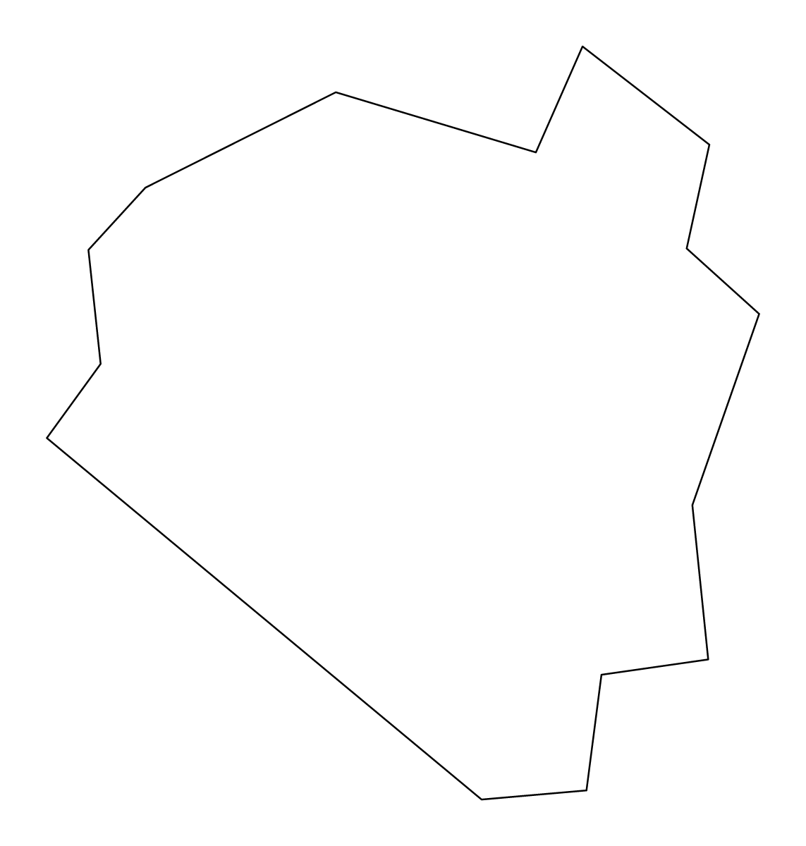 Mapa de contorno de Aibonito, Puerto Rico.